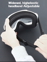 Casque tactique de paintball intégral réglable avec masque de protection amovible pour moto et écran de protection