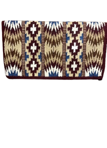 Manta de sillín de lana occidental con amortiguación adicional para Trail Riding Ranching and Show Riding para almohadillas de sillín de caballo - Product Image 3