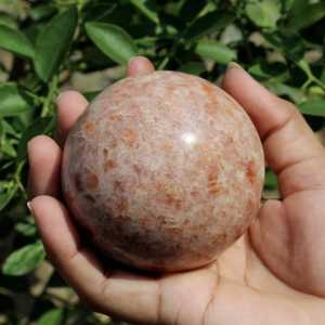 Meilleure boule de sphère d'image en cristal de pierre de soleil naturelle pierre précieuse de guérison polie pour la méditation et la décoration Reiki exportation en vrac en gros - Product Image 4