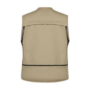 เสื้อกั๊กซอฟต์เชลล์สำหรับผู้ชายสำหรับกิจกรรมกลางแจ้ง กันลม ระบายอากาศได้ดี เสื้อแจ็คเก็ตไร้แขนสำหรับการล่าสัตว์ ชุดยุทธวิธีลายพราง - Product Image 2