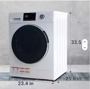 Sécheuse à vapeur électrique avec boîtier en acier inoxydable de 12 kg, équipement d'extraction, noyau électrique - Product Image 1