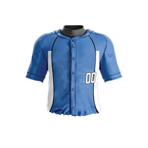 Contraste de couleur Meilleure vente uniforme de baseball Fabrication professionnelle uniforme de baseball - Product Image 4