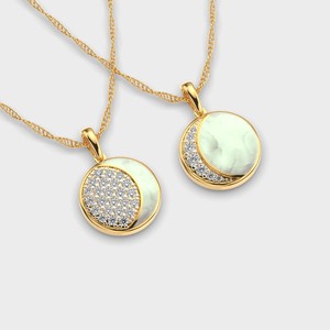 Ensemble de bijoux géométriques en zircon plaqué or, collier et bague en cuivre pour femmes, cadeau pour mariage ou fête - Product Image 1