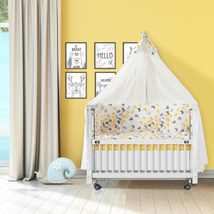 Camas Venta al por mayor Juegos de muebles de dormitorio para niños Fábrica de bebés Juego de cuna para niños de alta calidad Cómodo - Product Image 4