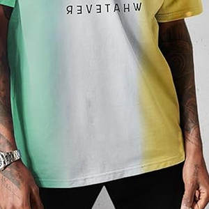 Camiseta de gran tamaño de algodón 100% al mejor precio de fábrica OEM en Pakistán Impresión de logotipo personalizado 280 gramos Peso de tela Patrón sólido - Product Image 6