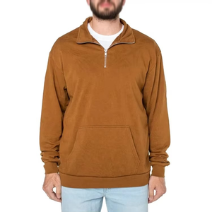 Sweat-shirt à capuche surdimensionné pour homme en coton et polyester avec broderie, poche kangourou, col à capuche, personnalisable - Product Image 5