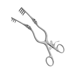 Personalizado 4X4 puntas 31,5 cm Acero inoxidable autorretractor Manual Retractor de retención de energía Sharp Beckman Adson diseño - Product Image 1
