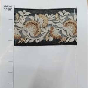 ผ้าลูกไม้ปักลายดอกไม้สีสันสดใสสำหรับสไตล์ธุรกิจสำหรับเสื้อผ้ารองเท้ากระเป๋าของขวัญ - Product Image 1