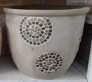 [Leo Nguyen Le] - Vente en gros de jardinières en ciment, pots à fleurs, jardinières GRC - Vases de jardin - Poteries d'extérieur - Hautes et décorées - Product Image 5