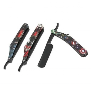 Support de rasoir de rasage de barbier modifiable à bord droit enduit de papier de haute qualité pour hommes/femmes rasoir de rasage - Product Image 1