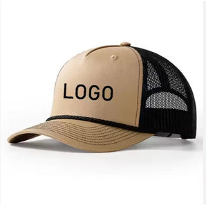 Gorra de béisbol de malla bordada lavada con logotipo personalizado gorras de camionero de alta calidad - Product Image 1