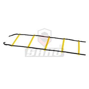 Escalera de agilidad de 9 peldaños para adultos Escaleras de entrenamiento de agilidad de velocidad con bolsa de transporte Peldaños ajustables Las mejores escaleras de agilidad - Product Image 1