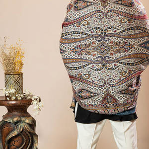 High Quality Eco-Friendly <b>Wool</b> <b>Shawl</b> for Men Customized Brand Winter Wear for Daily Use - Product Image 6