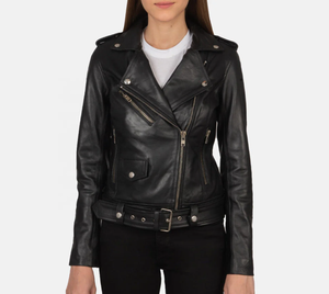 Women's Black PU Leather <b>Jacket</b> Slim Fit <b>Short</b> Length Zipper Closure Turn Down Collar Regular <b>Sleeve</b> Solid Color Autumn Style - Product Image 3