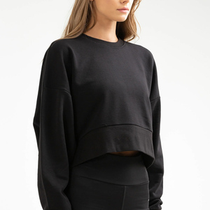 Venta al por mayor de fábrica personalizada anti-pilling, transpirable, sudaderas con capucha para mujer de alta calidad básica mezcla de algodón - Product Image 4