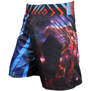 Shorts d'entraînement MMA pour hommes - Durables, extensibles, respirants, légers, imprimés par sublimation, lavés pour le grappling, la boxe, le kickboxing - Product Image 4