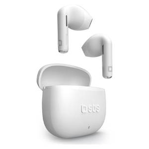 Audífonos Bluetooth Sbs GO TWS con Micrófono, Blancos, TEEARTWSGOPODSW 0956060, Sin Cancelación de Ruido - Product Image 1