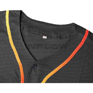 Personalizado 100% poliéster Softball & Béisbol Jersey Ropa de béisbol Diseños de uniformes Equipo juvenil Patrón Sublimación Conjuntos - Product Image 4