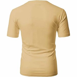 Solid Color Casual Simple t shirt Half Sleeves <b>Mens</b> V-neck casual wear top trending <b>mens</b> T Shirt uploaded by <b>Dress</b> Sports - Product Image 6