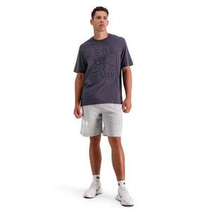 Vêtements d'été décontractés mi-lourds personnalisés pour hommes T-shirt uni graphique en coton gaufré de style formel pour un usage quotidien - Product Image 4
