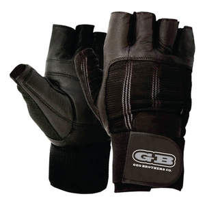 ถุงมือ GEO BROTHERS สีพื้น หนังคุณภาพสูง ป้องกันการลื่น ระบายอากาศได้ดี น้ำหนักเบา เหมาะสำหรับออกกำลังกาย ปั่นจักรยาน ทนทาน ใช้ได้ทั้งชายและหญิง - Product Image 4