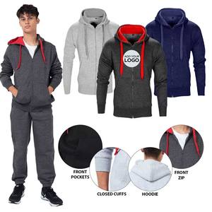Conjunto Deportivo Informal para Hombre, Sudadera con Capucha y Pantalones Deportivos Estampados o Lisos, Reversible y Ecológico - Product Image 5