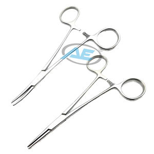 Top Selling Halsted Mosquito Forceps 12.5cm Straight Curved High Quality Stainless Steel Surgical Instruments Manual Power - Product Image 1