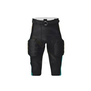 Ropa deportiva de uniforme de fútbol americano de secado rápido hecha a medida en conjuntos transpirables de color sólido - Product Image 4