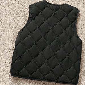 Gilet d'hiver matelassé pour femme, prix de gros, faible MOQ, design personnalisable, décontracté, sans manches, pour l'extérieur, mode urbaine - Product Image 5