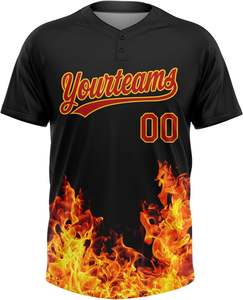 Jersey de béisbol en blanco sublimado para hombres jóvenes 2024 - Product Image 3