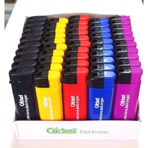 ไฟแช็คคริกเก็ตแบบปรับแต่งได้ของ Flint Electronic ใช้แล้วทิ้ง กันลม เป็นมิตรกับสิ่งแวดล้อม ใช้เชื้อเพลิงบิวเทน ไฟแช็คแบบพกพาสำหรับจุดบุหรี่ ผู้จำหน่าย - Product Image 3