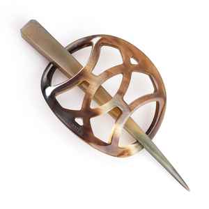 Épingles à cheveux en corne de bœuf écologiques faites à la main-Accessoires pour cheveux élégants et solides - Product Image 2