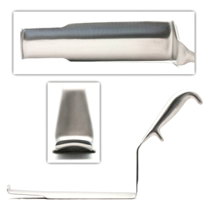 Rétracteur pelvien profond de haute qualité St. Marks avec fibre optique 29 cm, lame incurvée profonde de 60x45 mm, utilisé pour la chirurgie génito-urinaire - Product Image 3