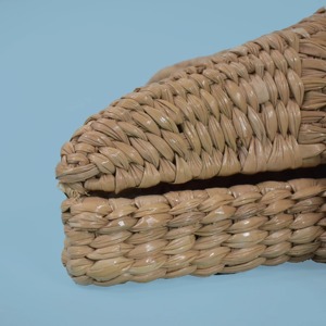Cesta de Almacenamiento de Ratán Natural Ecológica en Forma de Estrella - Organizador de Limpieza Rústico Multiusos con Diseño Mini - Product Image 3