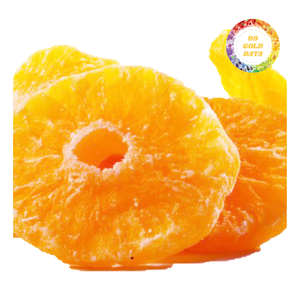 Tranches d'ananas séchées tropicales, friandises fruitées sucrées et savoureuses pour les fêtes, les cadeaux ou les collations quotidiennes - Product Image 2