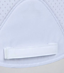 Manta de silla de montar inglesa acolchada de algodón premium, material transpirable, forro suave, soporte cómodo, manta ecuestre para caballo. - Product Image 6