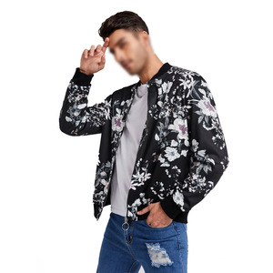 Blouson d'aviateur en polyester de haute qualité pour hommes dernière conception avec col montant disponible en différentes couleurs vêtements d'extérieur - Product Image 2