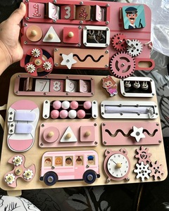 Mantenga a los niños comprometidos y aprendiendo con un tablero ocupado divertido e interactivo para niños pequeños. - Product Image 6