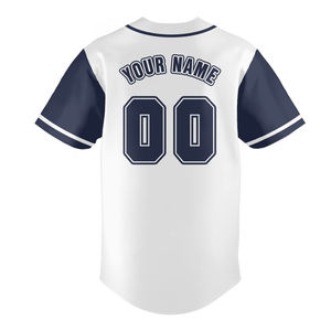 Ropa deportiva personalizada, camiseta de béisbol con botones transpirables de poliéster, uniforme de Béisbol Juvenil para hombres recién llegados - Product Image 3