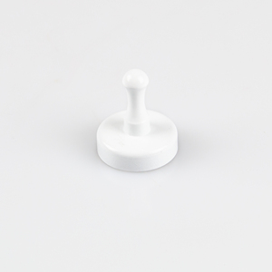 Forte magnete di presa bianco Ø25mm - Product Image 1