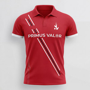 Moisture Wicking Polo Shirt For <b>Men</b> Crafted For Athletic Performance During Workouts Golf Training And Everyday Movement - Product Image 1
