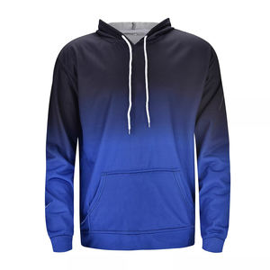 Sudadera con capucha degradada personalizada para hombre, sudadera de lujo de alta calidad para adultos, precio de fábrica para invierno - Product Image 2