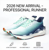 Chaussures de course unisexes avec semelle intermédiaire ETPU, baskets respirantes en mesh pour hommes et femmes, avec logo personnalisé à faible MOQ