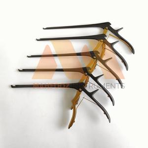 Juego de 5 Piezas de Rongeurs Kerrison de 7 Pulgadas, Negro y Dorado (1,2,3,4,5 mm), Ortopédicos Cervicales - Product Image 1