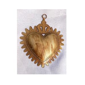 หัวใจศักดิ์สิทธิ์ที่ได้แรงบันดาลใจการแขวนสีทอง - Product Image 2