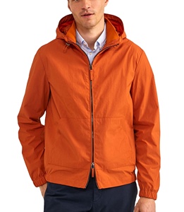 Customized Logo Zip up <b>Men</b> 100% Polyester Windproof Vintage Retro Anorak Windbreaker <b>Jackets</b> for <b>Men</b> - Product Image 2