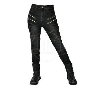 กางเกงยีนส์ผู้ชายลำลองน้ำหนักเบา ผลิตอย่างมืออาชีพ ผ้าฝ้าย 100% บริการ OEM ออกแบบโลโก้ตามสั่ง คุณภาพสูง - Product Image 1