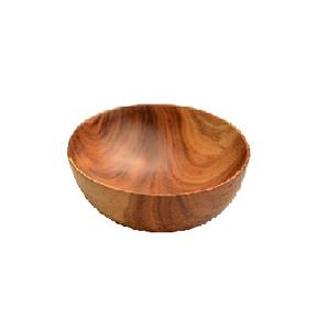 Estilo nórdico Mejor tema tazón de masa diferentes tamaños Cocina Redondo Grande Ensalada Masa Servir Acacia Tazón de madera venta - Product Image 6