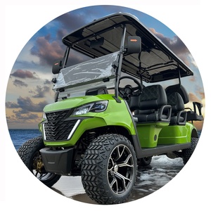 Voiturettes de golf utilitaires de batterie au lithium 4 places de haute qualité directe d'usine Buggy de golf électrique de luxe - Product Image 3