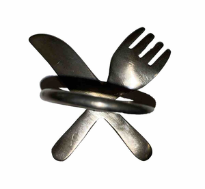 <b>Metal</b> Napkin Ring Premium Gold Plating Decorative <b>Metal</b> Napkin Ring Elegant Napkin <b>Holder</b> at Discounted Price - Product Image 3